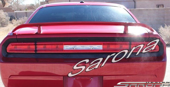 Custom Dodge Challenger Trunk Wing  Coupe (2008 - 2014) - $225.00 (Manufacturer Sarona, Part #DG-025-TW)